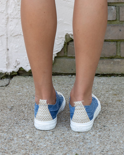 Kerri Slip On Sneaker - Denim Blue