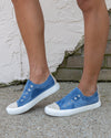 Kerri Slip On Sneaker - Denim Blue