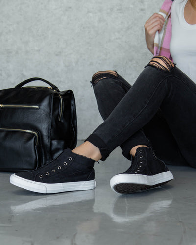 Loraine High Top Sneakers - Black