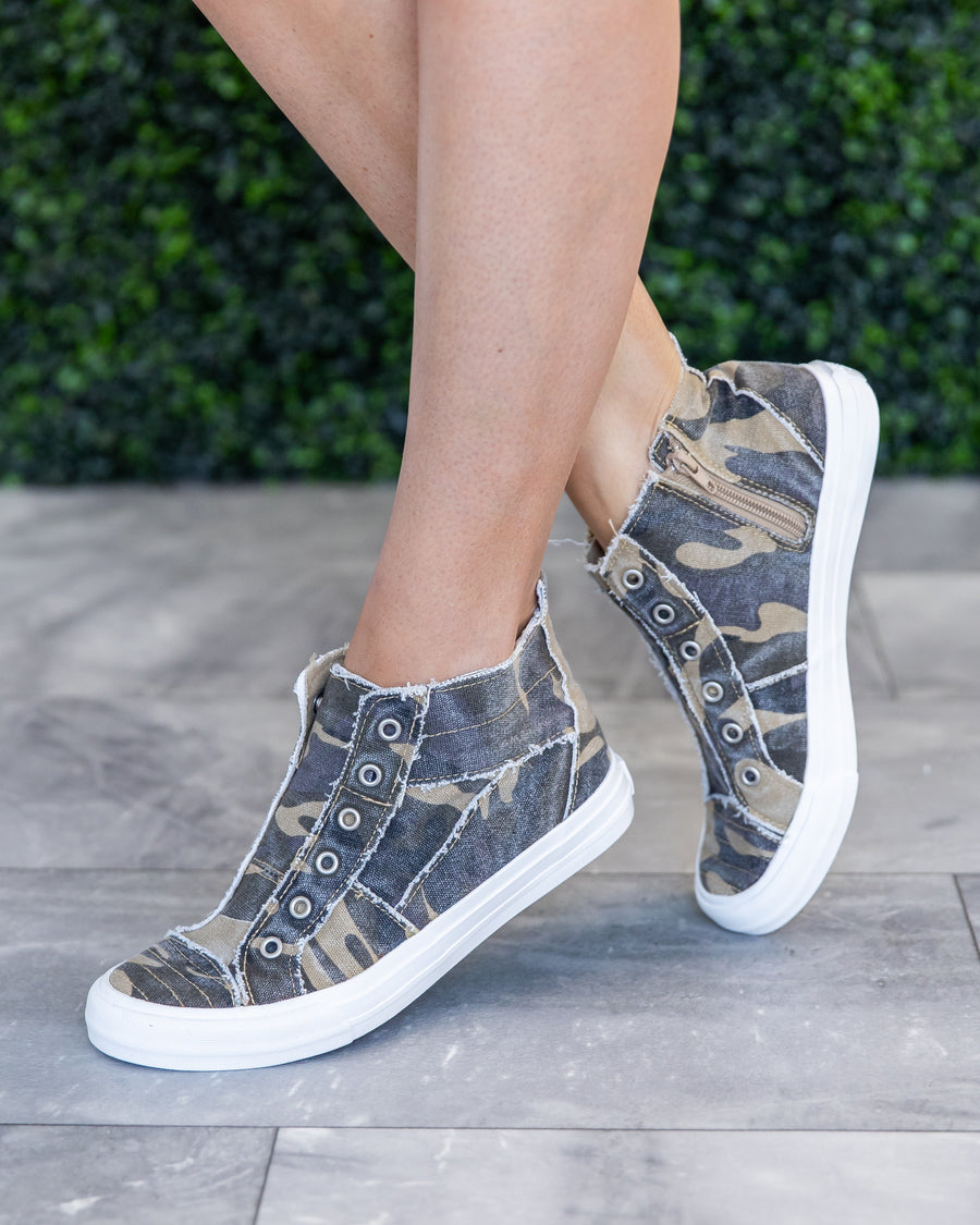 Loraine High Top Sneakers - Camo