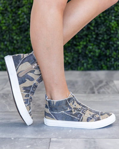 Loraine High Top Sneakers - Camo