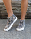 Loraine High Top Sneakers - Leopard