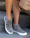 Loraine High Top Sneakers - Leopard
