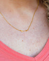 Lydia Arrow Necklace - Gold