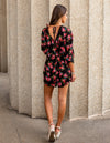 Lynn V-Neck Pocketed Romper - Black