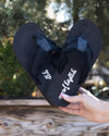 Miranda Flip Flops - Black