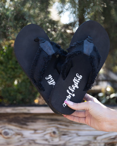 Miranda Flip Flops - Black