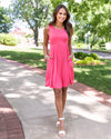 Never Late For Love Dress - Coral