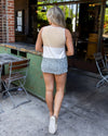 Nova Color Block Tank - Light Mustard