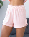 On A Roll Shorts - Peach