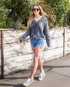 Ready For The Weekend Top - Faded Black