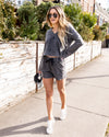 Ready For The Weekend Top - Faded Black