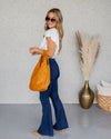 Reed Ribbed Ruffle Bodysuit - Off White