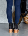 Robin Slip On Booties - Black