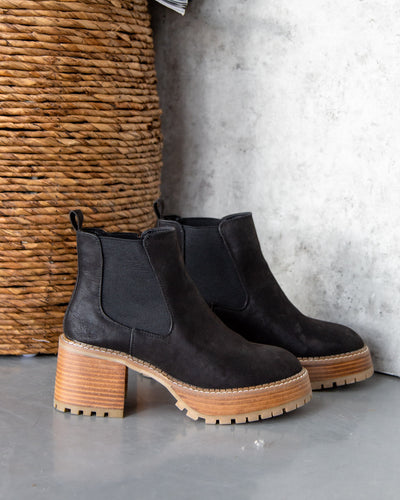 Robin Slip On Booties - Black