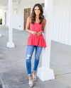 Santa Cruz Tank - Vibrant Coral