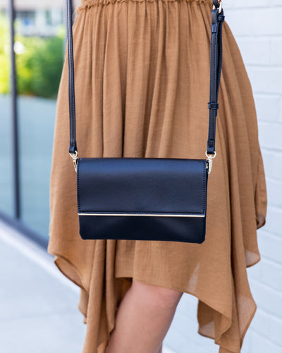 Sarah Crossbody Bag - Black