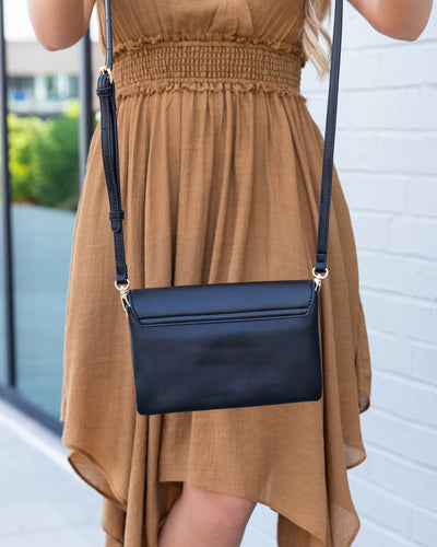 Sarah Crossbody Bag - Black