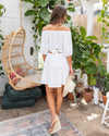 Sealed With A Kiss Dress - White