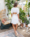 Sealed With A Kiss Dress - White