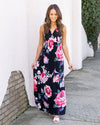 Somewhere Only We Know Maxi Dress - Black