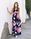 Somewhere Only We Know Maxi Dress - Black