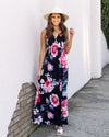 Somewhere Only We Know Maxi Dress - Black