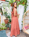 Sway Into Style Maxi Dress - Rust