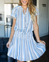Take A Second Dress - Light Blue