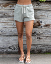Truly Relaxed Shorts - Smoke Olive