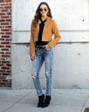 Jessie Corduroy Blazer - Camel