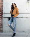 Jessie Corduroy Blazer - Camel