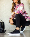 Loraine High Top Sneakers - Black
