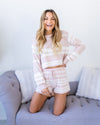 Simple Joys Shorts - Blush/White