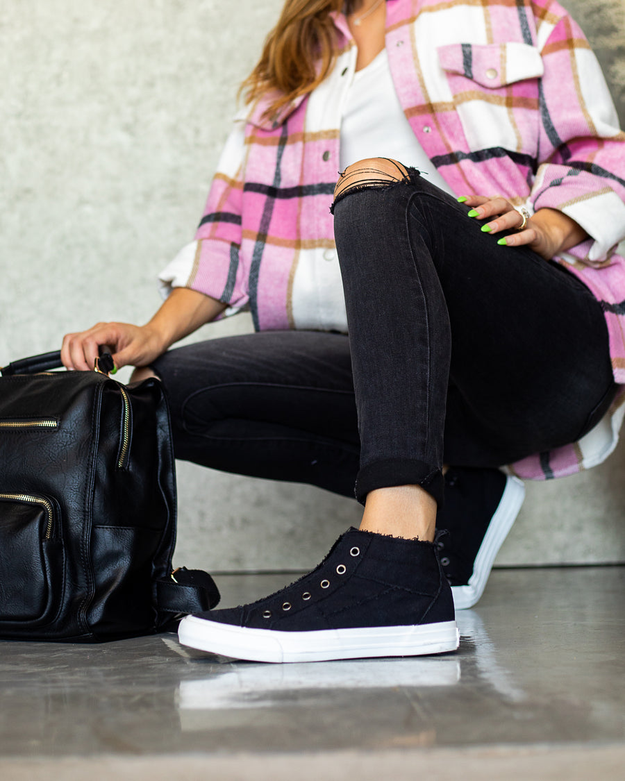 Loraine High Top Sneakers - Black