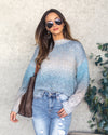 Valeria Ombre Sweater - Blue Multi