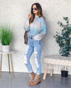 Valeria Ombre Sweater - Blue Multi